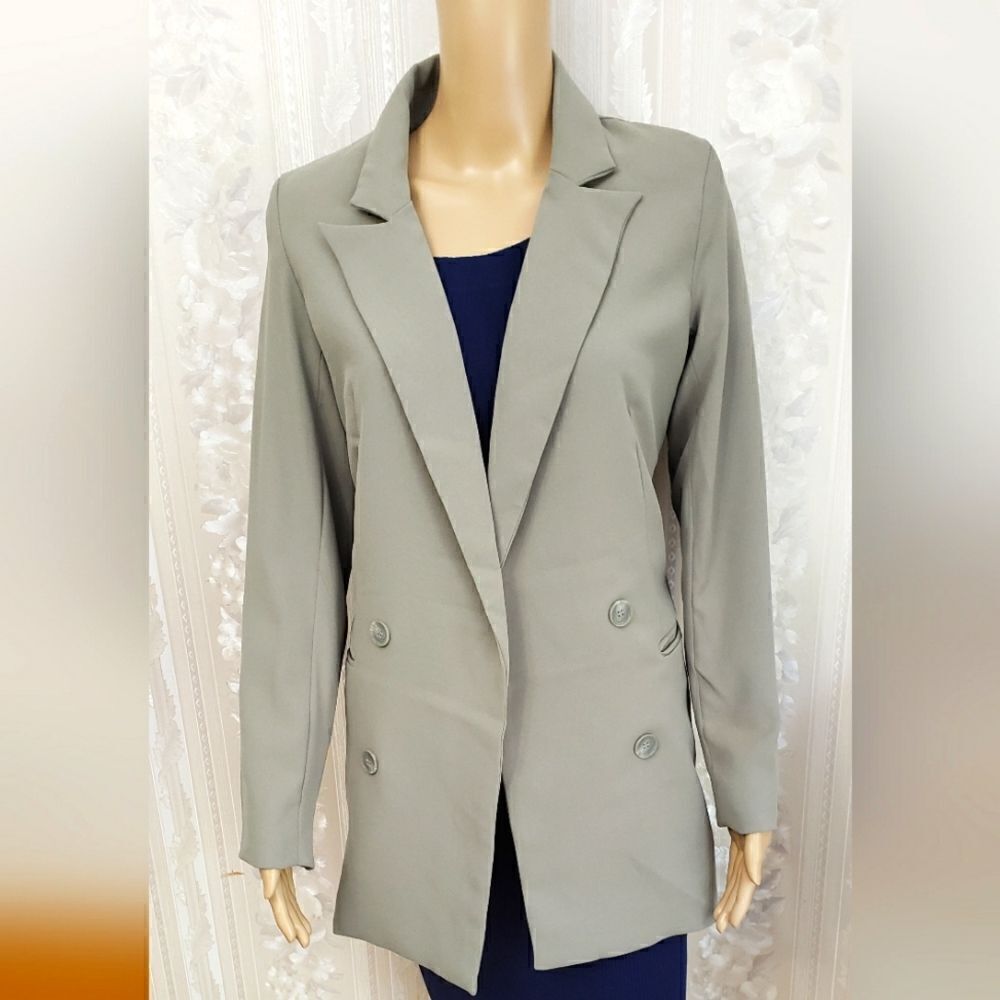 Rachel Zoe Double Breasted Open Front Blazer NWT - Picture 3 of 7